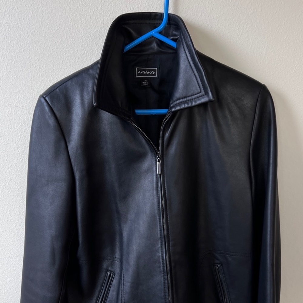 Nordstrom Leather Women's Jacket size Medium